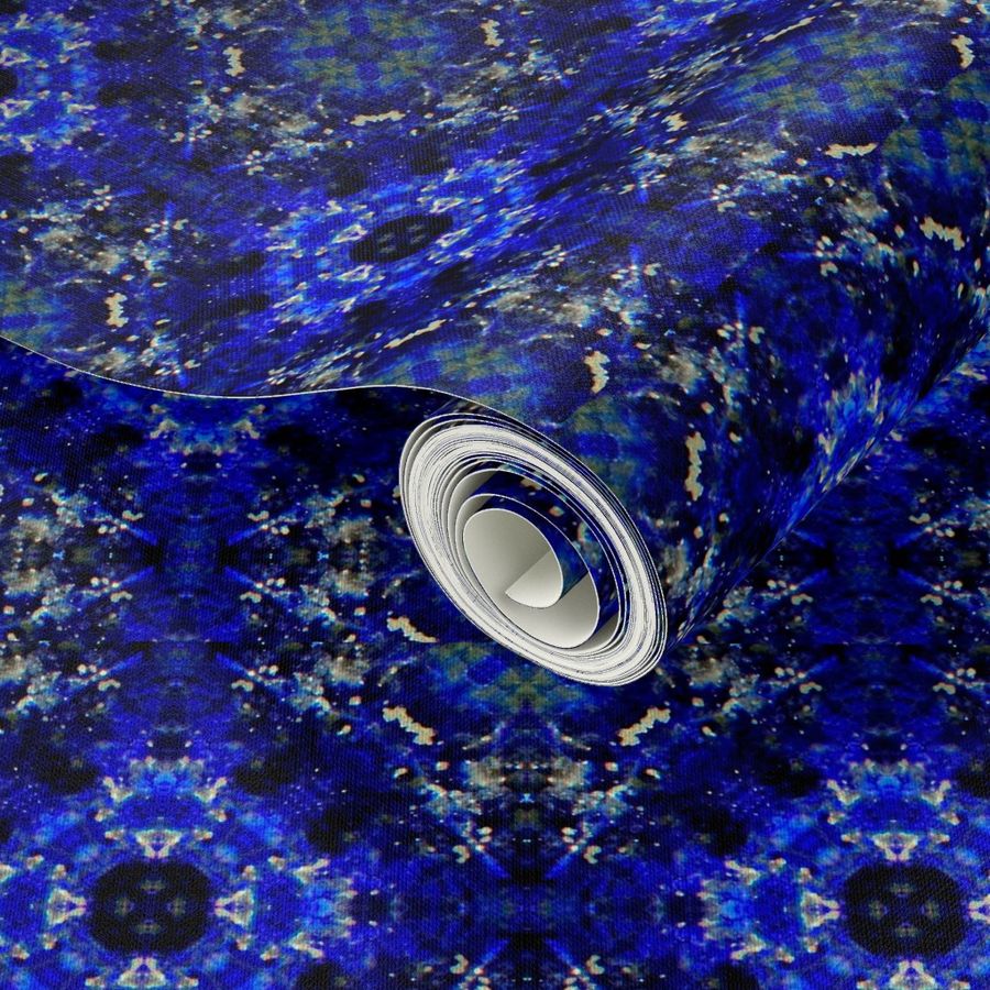 Lapis Lazuli Wallpaper | Spoonflower