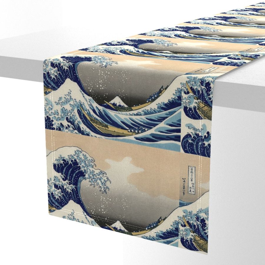 16" The Great Wave off Kanagawa Hokusai