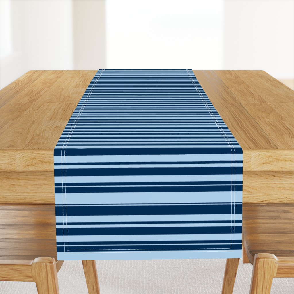 Horizontal Nautical Stripes