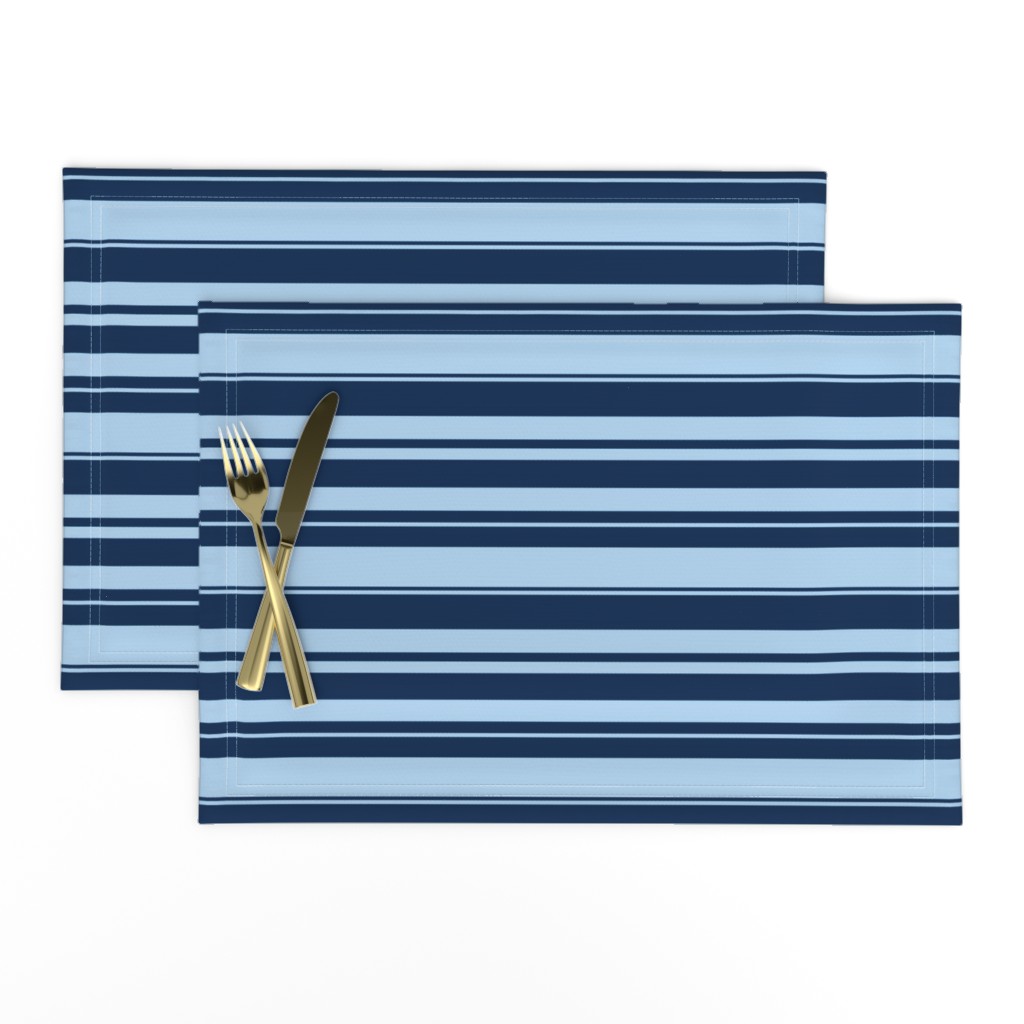 Horizontal Nautical Stripes