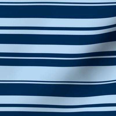 Horizontal Nautical Stripes