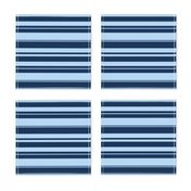 Horizontal Nautical Stripes