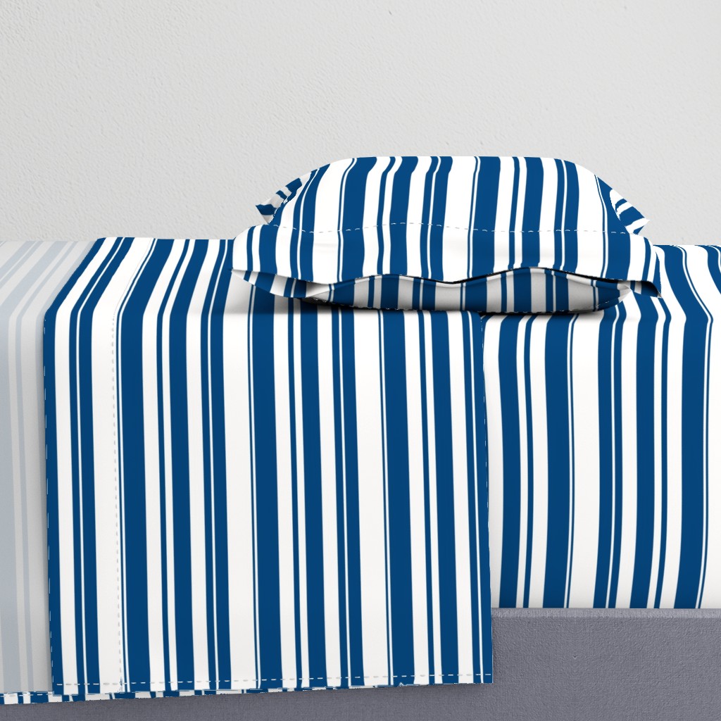 Horizontal Navy Stripes