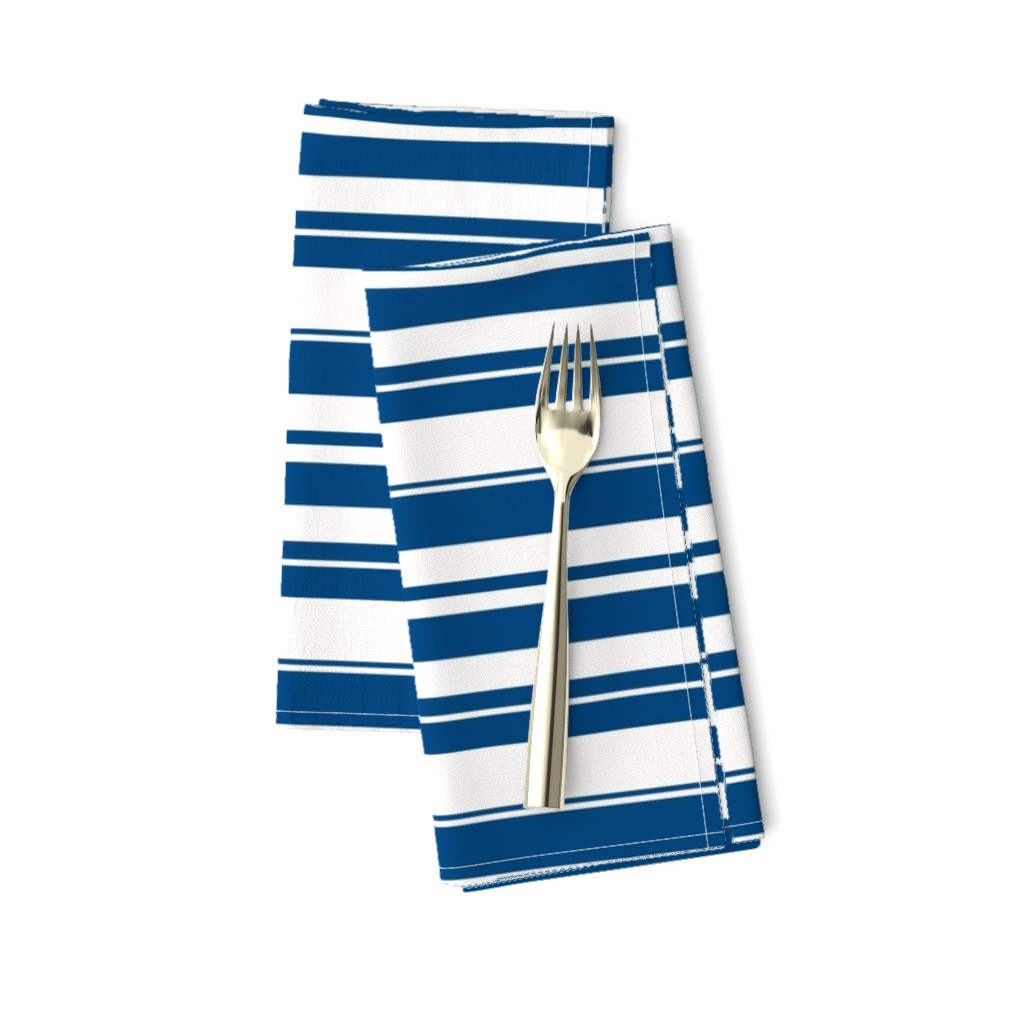 Horizontal Navy Stripes