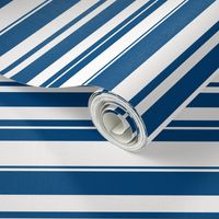 Horizontal Navy Stripes