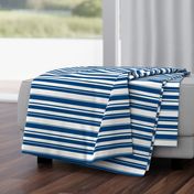 Horizontal Navy Stripes