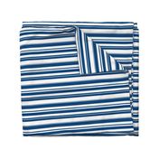 Horizontal Navy Stripes