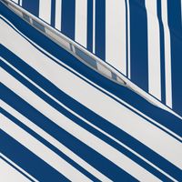 Horizontal Navy Stripes