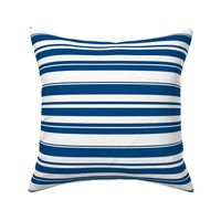 Horizontal Navy Stripes