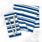 Horizontal Navy Stripes