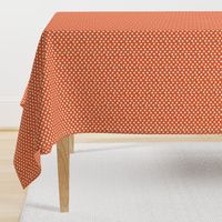 Pretty Polka Dots in Tangerine