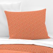 Pretty Polka Dots in Tangerine