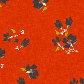 vintage_floral_orange