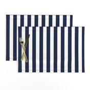 stripe 1 inch - indigo