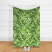 Tropical Leaf Bright Green