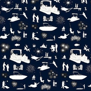 Lake Fun Fabric