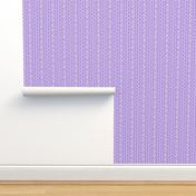 Purple Snowflakes and Greyhounds Stripes - length - 