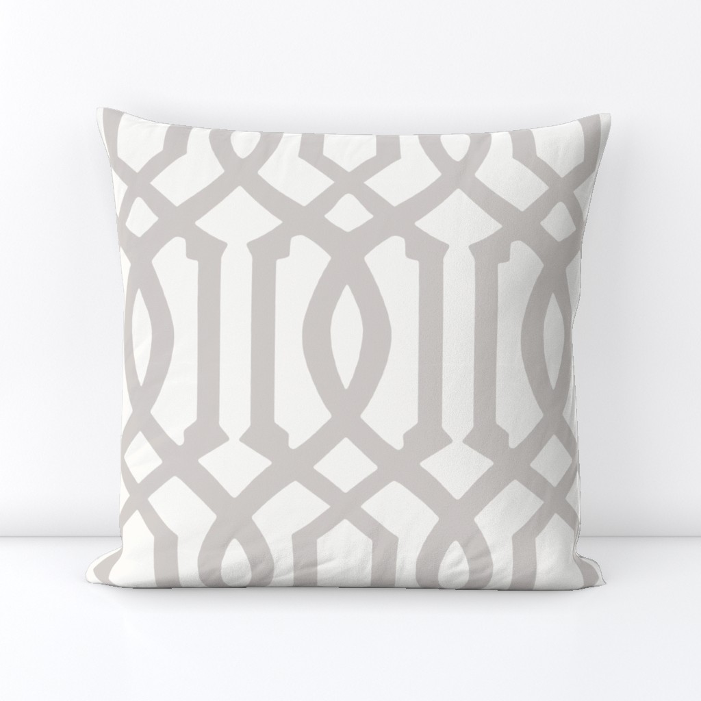 Victoria Trellis in Warm Gray