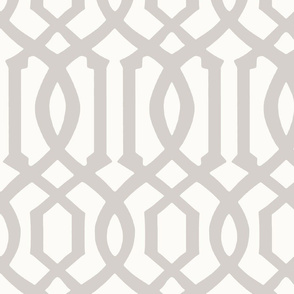 Victoria Trellis in Warm Gray