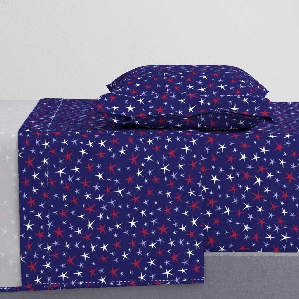 Patriotic Stars (Blue Multi)