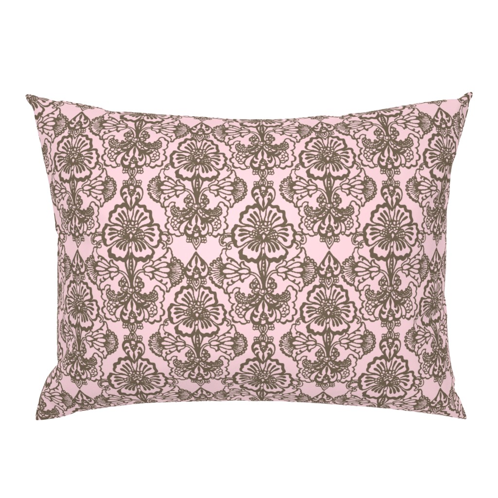 The Cora Damask ~ Love Note & Rocaille