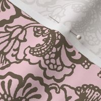 The Cora Damask ~ Love Note & Rocaille