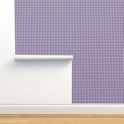 Purple and white houndstooth