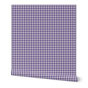 Purple and white houndstooth