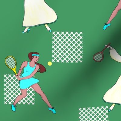 tennis then and now