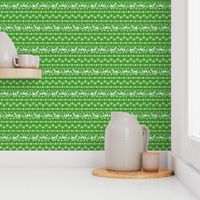 Green Snowflakes and Greyhounds Stripes - width - 