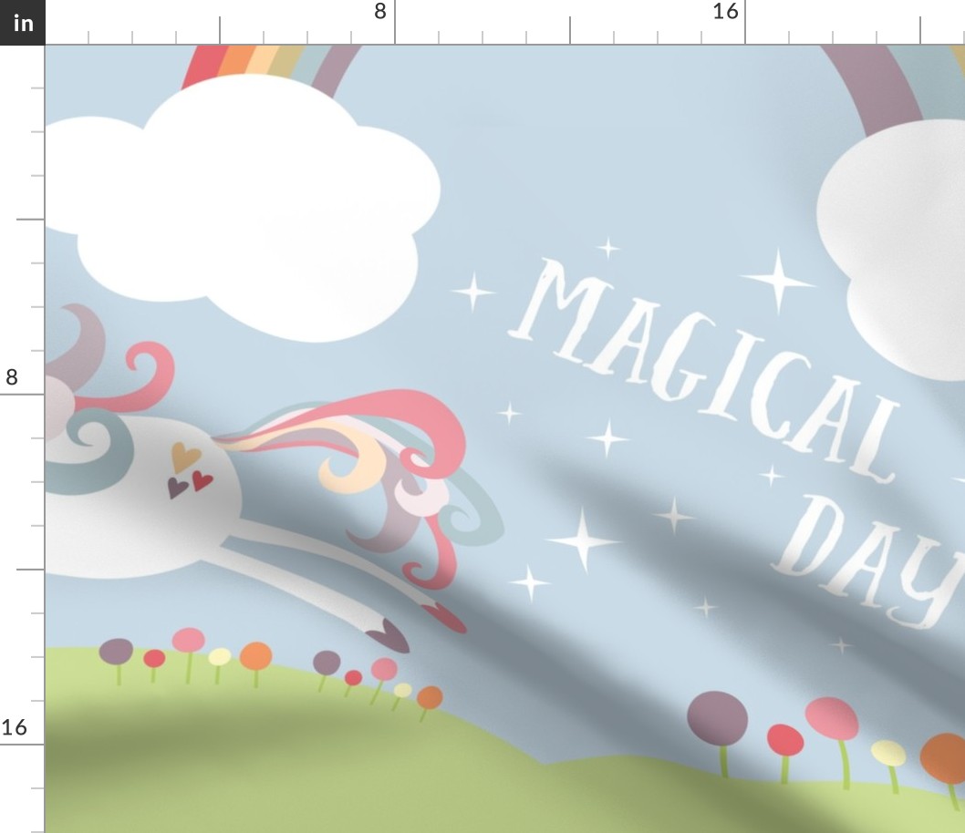 Magical Day (Large Border)