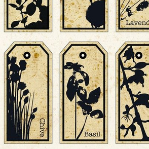 Herbs Apothecary Labels