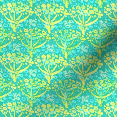 Dill batik (teal)