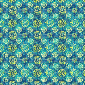 Herbal batik #2 blue