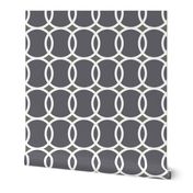 circle geometric gray