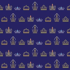 Royalty: Crowns ABCDE Rows