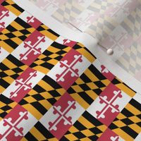 Tiny Maryland Flags - True Color
