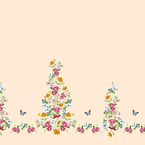 Small Cinderella floral border
