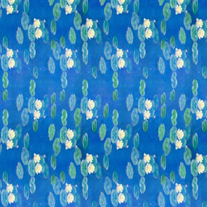 Monet: Nympheas Effet du Soir Waterlily Painting repeat