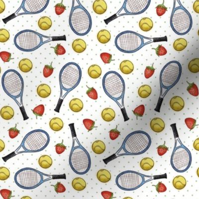 Tennis and Strawberries
