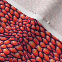 sparkle red enamel dragon scales