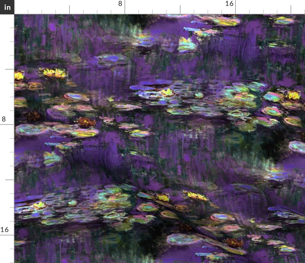 Claude Monet ~ Waterlilies ~ Twilight