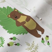 Forest story about little bears