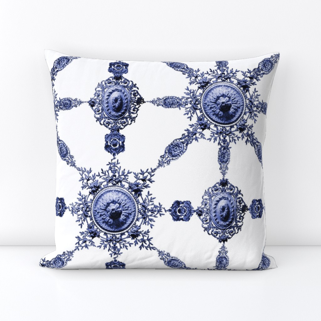 Lace Ceramique ~ Blue and White 
