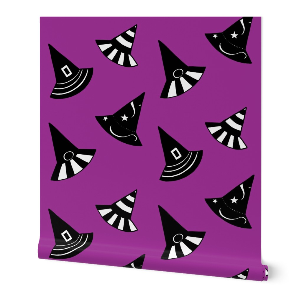 Witch Hats - Purple-Small 2/3"