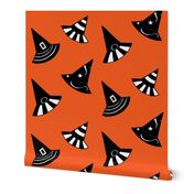 Witch Hats - orange Small 2/3"