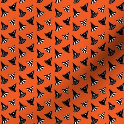 Witch Hats - orange Small 2/3"