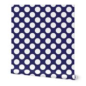 Polka Dot Navy