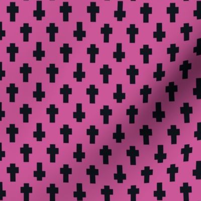 Cross Fabric Pink