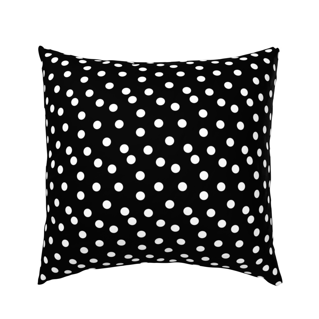 Polka Dots - Black and White by Andrea Lauren